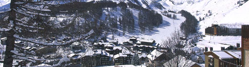banniere station ski val d'allos 1800 - la foux