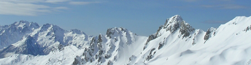 banniere station ski saint françois longchamp