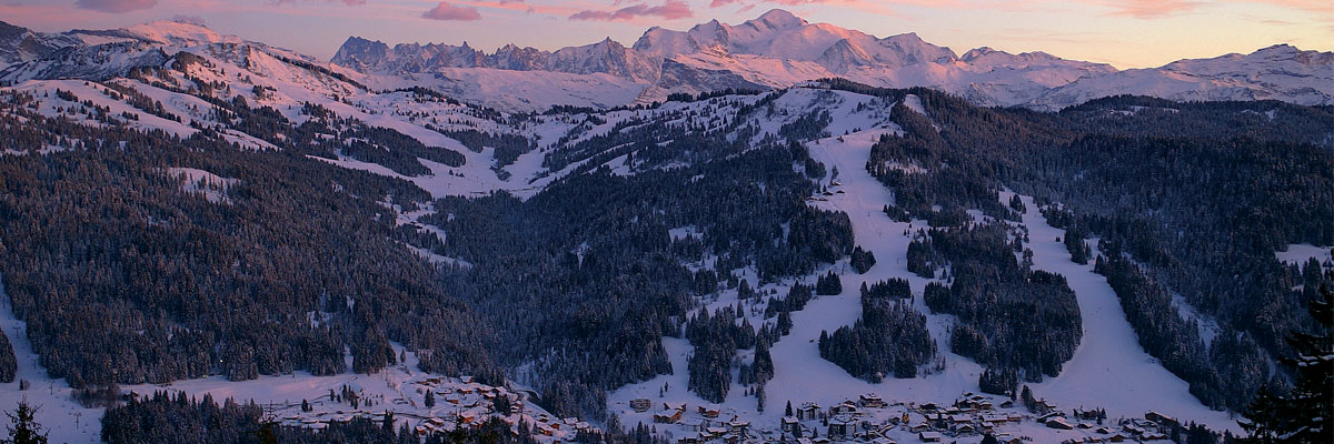 banniere station ski les gets