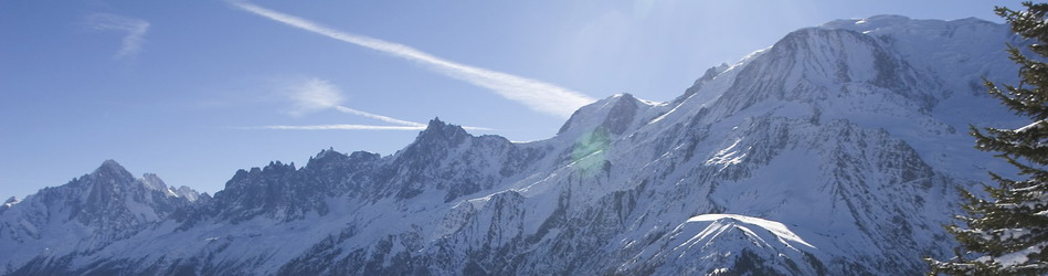 banniere station ski les houches