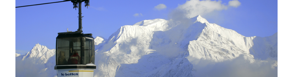 banniere station ski saint gervais mont-blanc