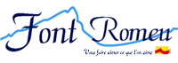 logo station ski font romeu