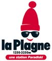 logo station ski la plagne