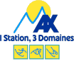 logo station ski ax les thermes